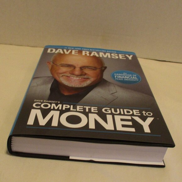 Dave Ramsey Guide To Money Medium Black Blue White Finacial Reading Book - Picture 3 of 6